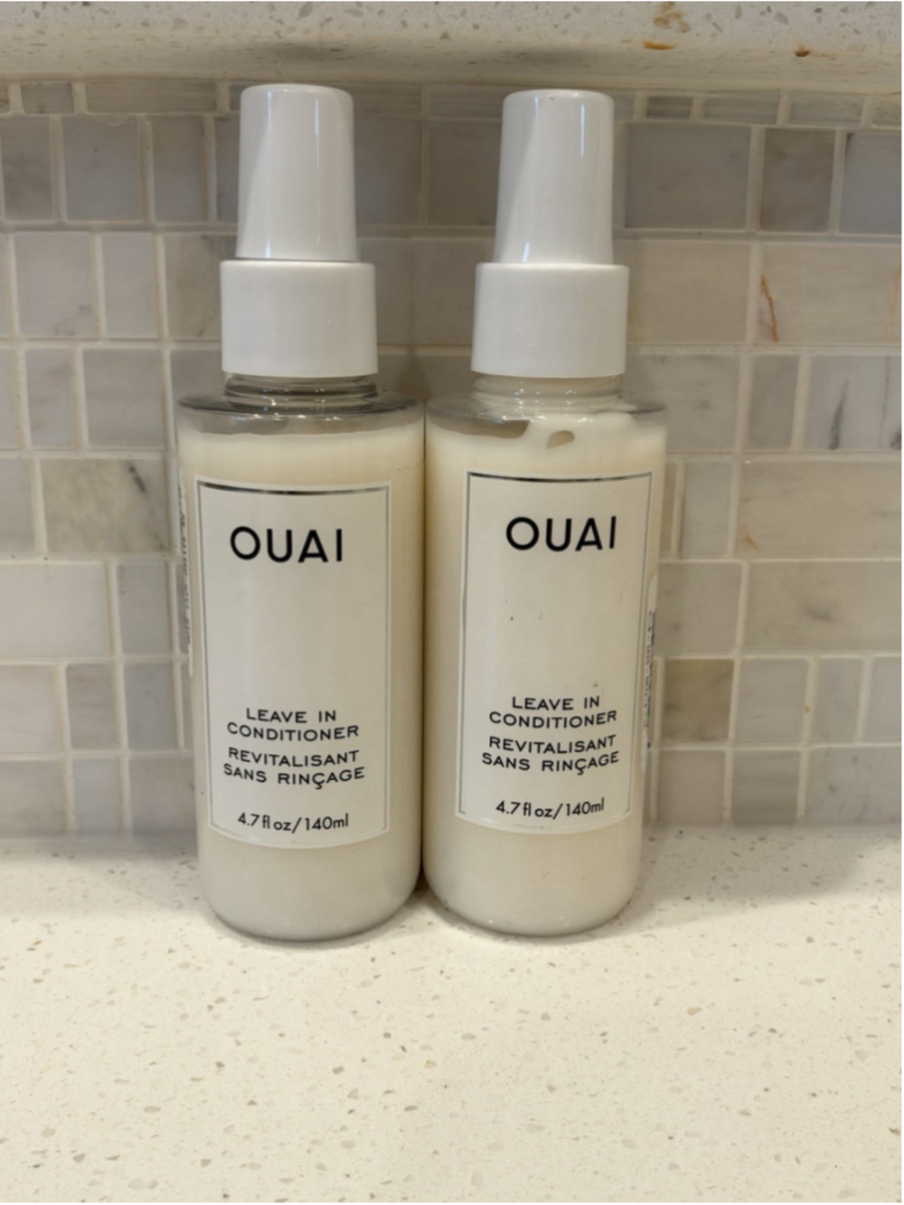 OUAI Leave In Conditioner New | 2x 4.7oz | NEW